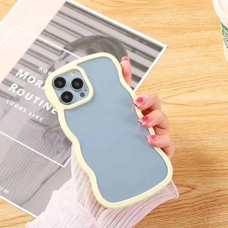 For iPhone 13 Pro Max Wave Texture Acrylic Protective Phone Case