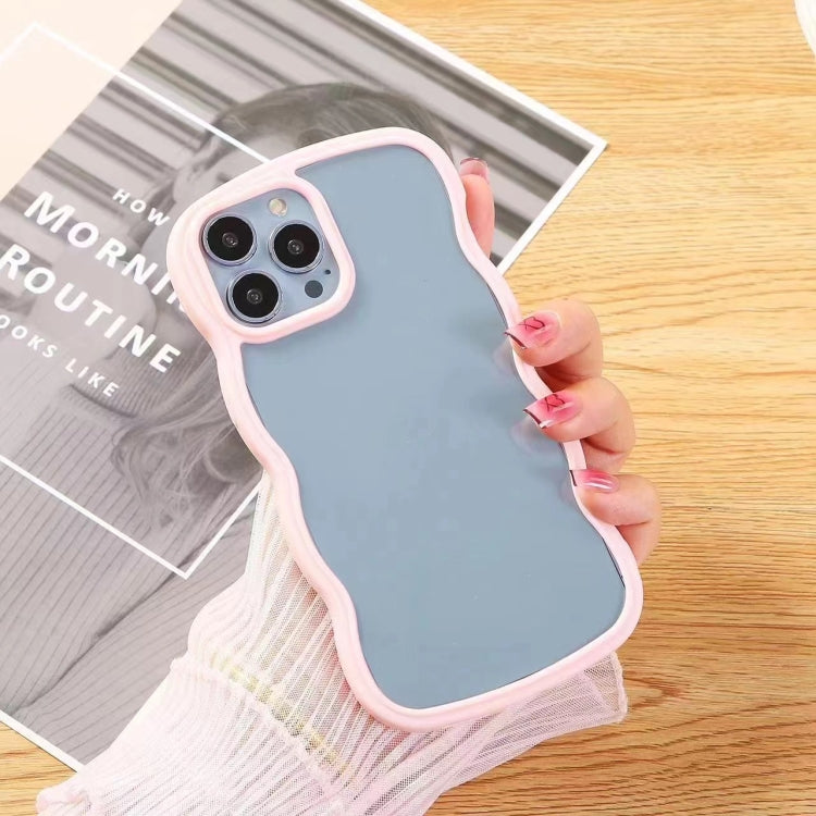 For iPhone 12 Pro Max Wave Texture Acrylic Protective Phone Case