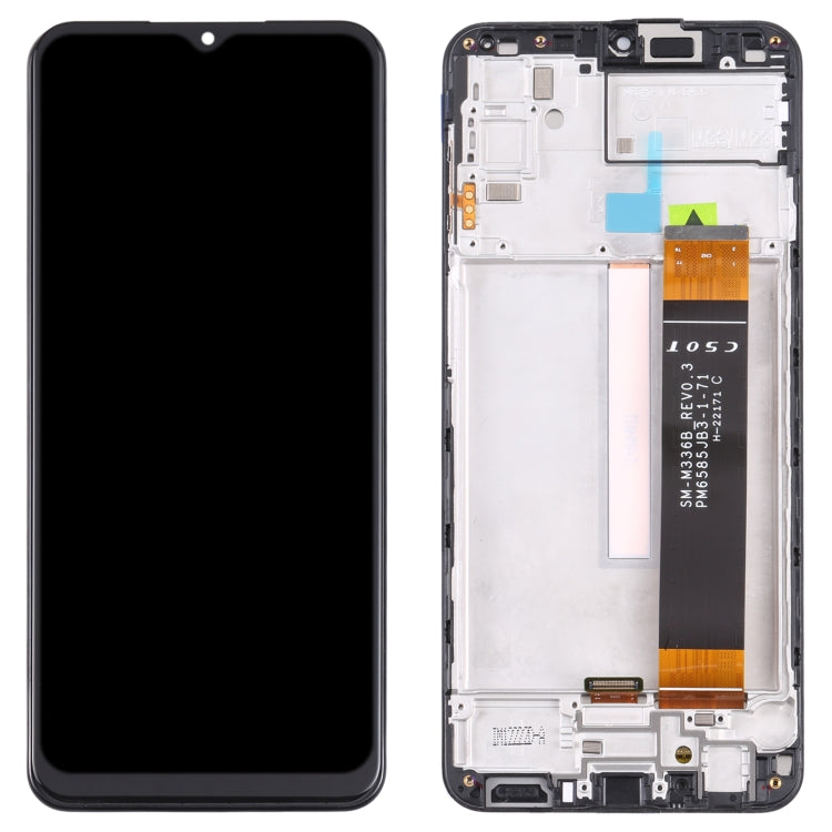 Original LCD Screen For Samsung Galaxy M33 5G SM-M336B Digitizer Full Assembly with Frame