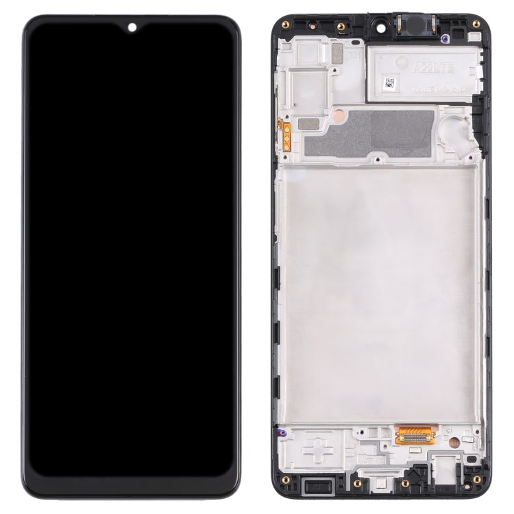 Original Super AMOLED LCD Screen For Samsung Galaxy A22 4G SM-A225F Digitizer Full Assembly with Frame