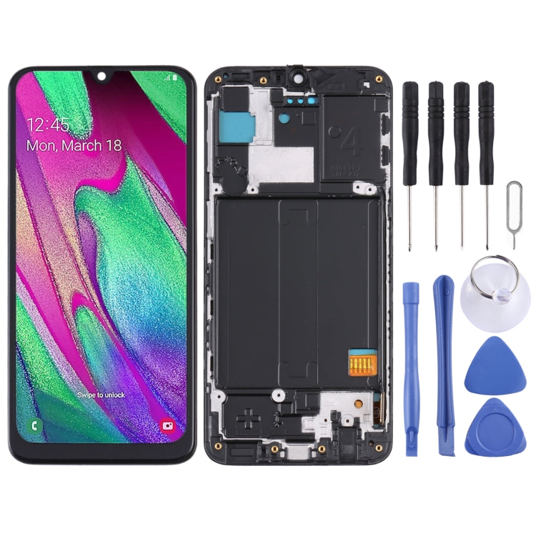 incell LCD Screen For Samsung Galaxy A40 SM-A405 Digitizer Full Assembly with Frame