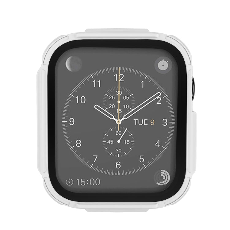 Plating PC Frame Watch Case with Tempered Film For Apple Watch Series 8 / 7 41mm