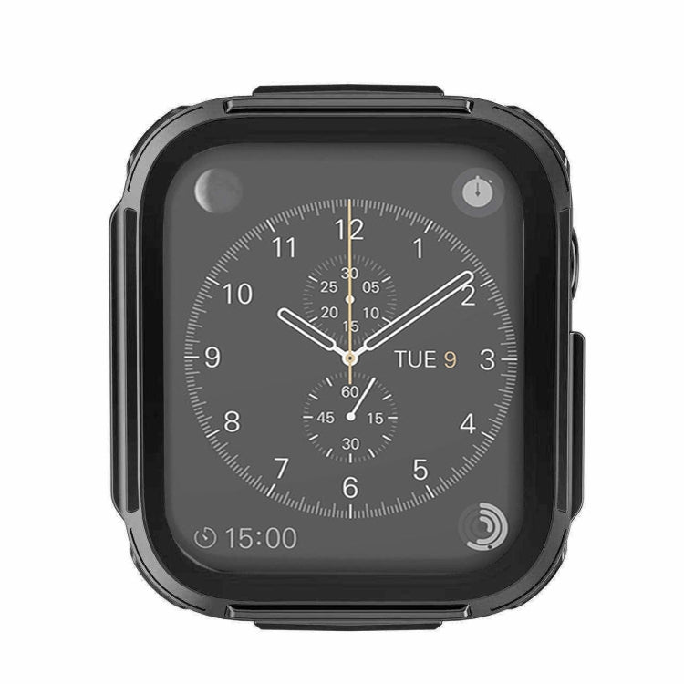Plating PC Frame Watch Case with Tempered Film For Apple Watch Series 8 / 7 41mm