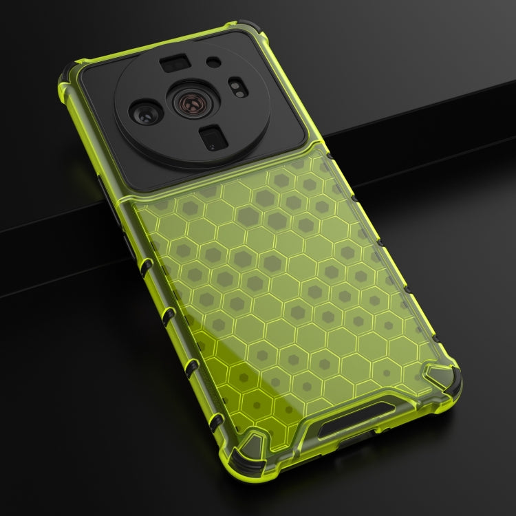 For Xiaomi 12S Ultra 5G Shockproof Honeycomb PC + TPU Phone Case