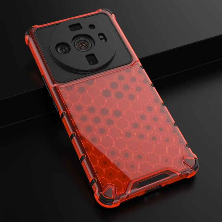 For Xiaomi 12S Ultra 5G Shockproof Honeycomb PC + TPU Phone Case