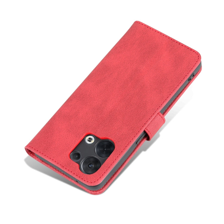 For OPPO Reno8 AZNS Dream II Skin Feel Horizontal Flip Leather Case