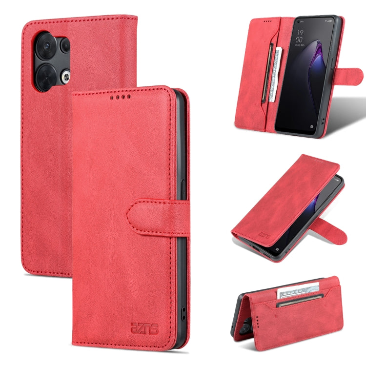 For OPPO Reno8 Pro AZNS Dream II Skin Feel Horizontal Flip Leather Case
