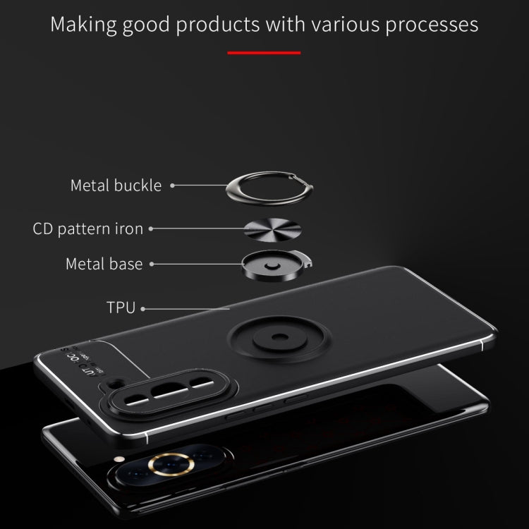 For Huawei nova 10/nova 10 Pro Metal Ring Holder TPU Phone Case