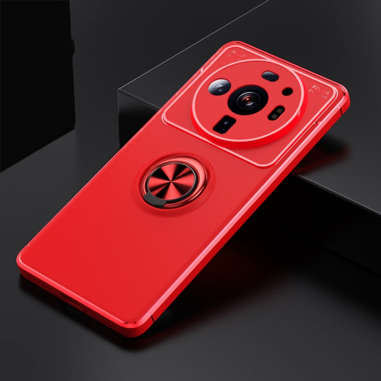 For Xiaomi 12S Ultra Metal Ring Holder TPU Phone Case