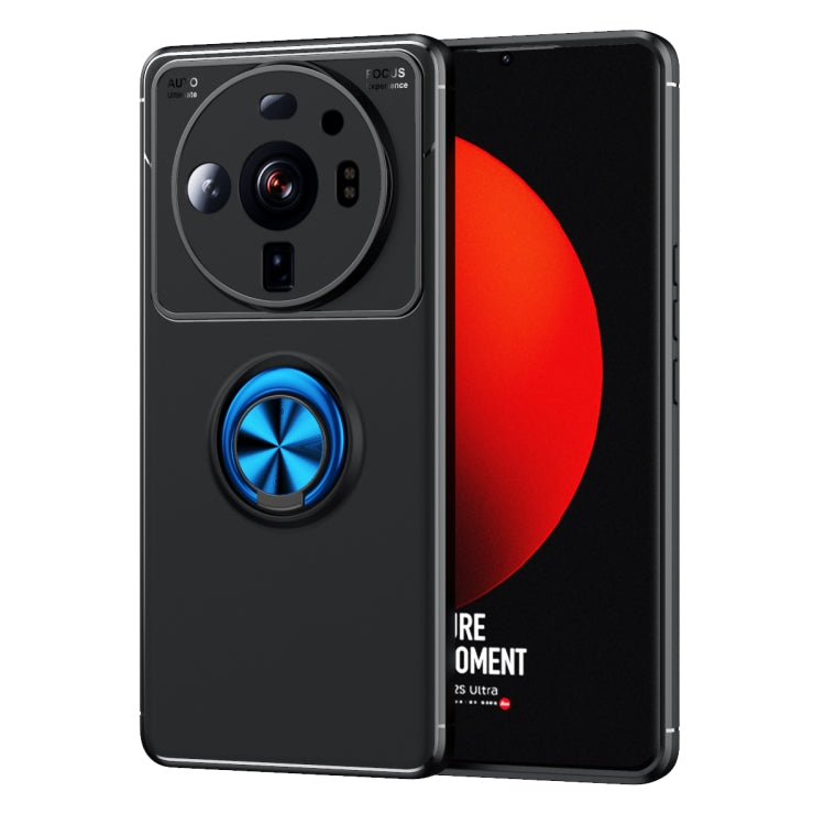 For Xiaomi 12S Ultra Metal Ring Holder TPU Phone Case