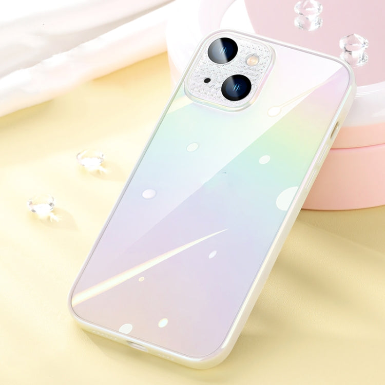 For iPhone 13 SULADA Color Glaze Series Gradient PC + TPU Phone Case