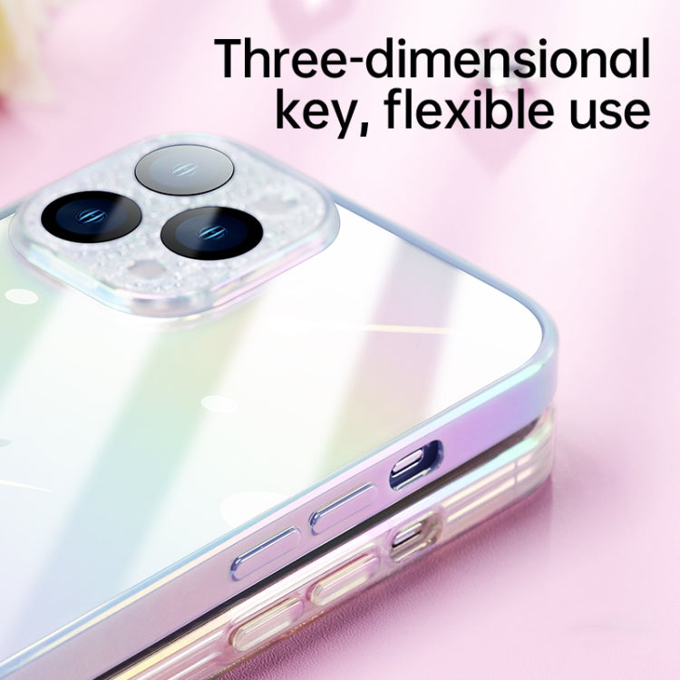 For iPhone 13 Pro SULADA Color Glaze Series Gradient PC + TPU Phone Case