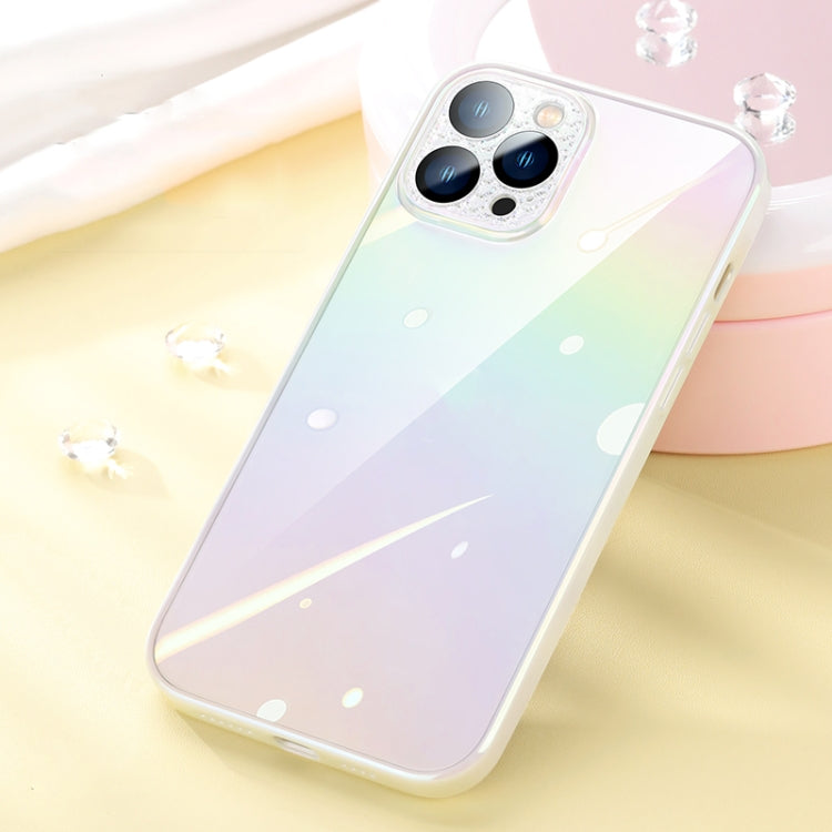 For iPhone 13 Pro Max SULADA Color Glaze Series Gradient PC + TPU Phone Case