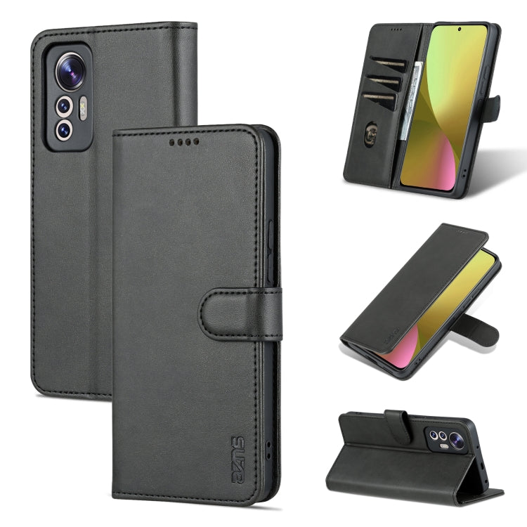 For Xiaomi 12 Lite AZNS Skin Feel Calf Texture Flip Leather Phone Case