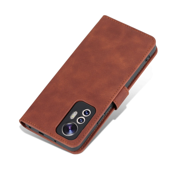 For Xiaomi 12 Lite AZNS Skin Feel Calf Texture Flip Leather Phone Case