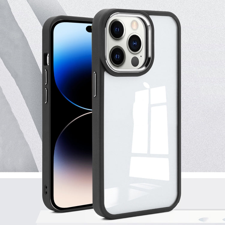 For iPhone 14 Pro Charming Pupil II Transparent PC + TPU Phone Case