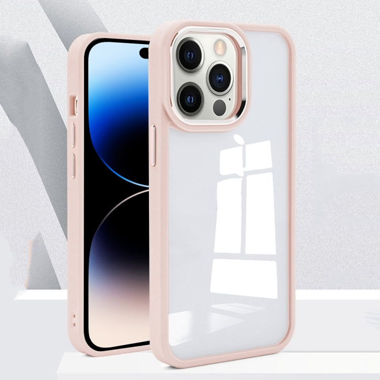 For iPhone 14 Pro Charming Pupil II Transparent PC + TPU Phone Case