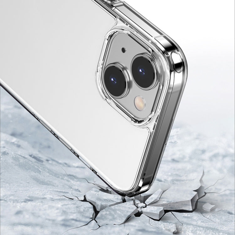 For iPhone 14 Plus Ice Transparent Laser Phone Case