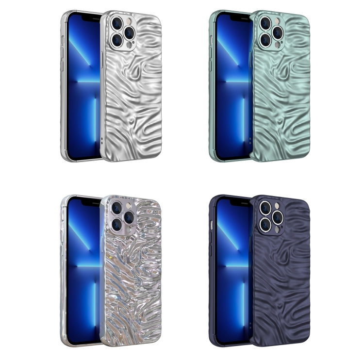 For iPhone 14 Pro Wave Electroplating TPU Phone Case