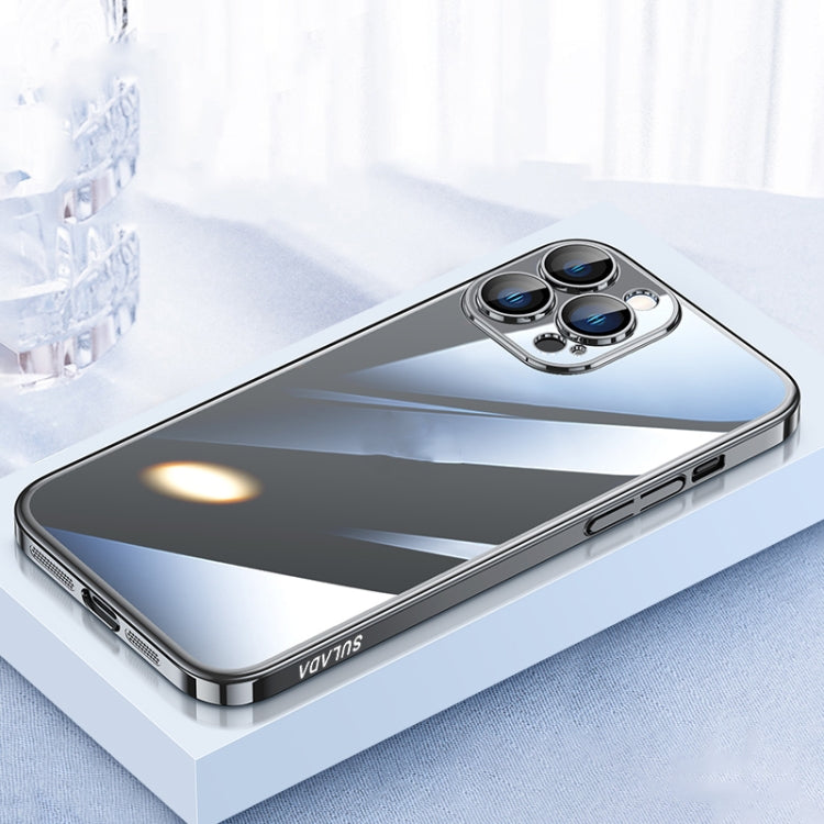 For iPhone 12 Pro SULADA JINGJIA Series Lens Protector PC Phone Case