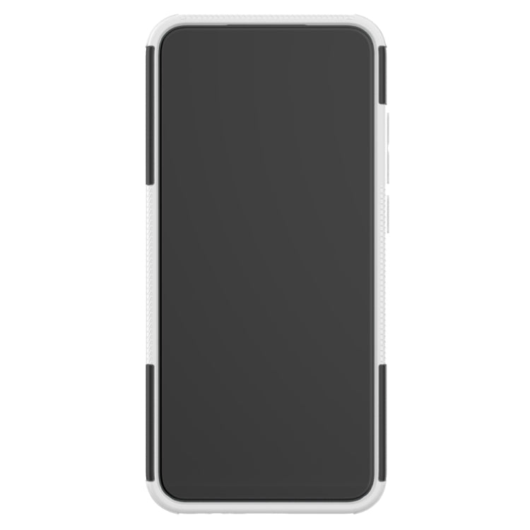 For Xiaomi Redmi Note 8T Tire Texture Shockproof TPU+PC Protective Case with Holder