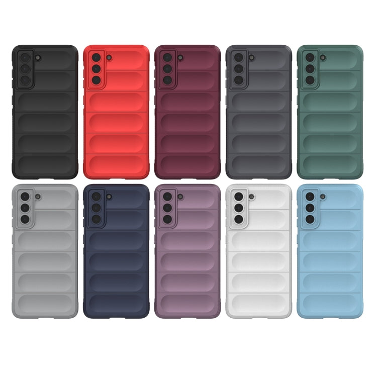 For Samsung Galaxy S21 FE Magic Shield TPU + Flannel Phone Case