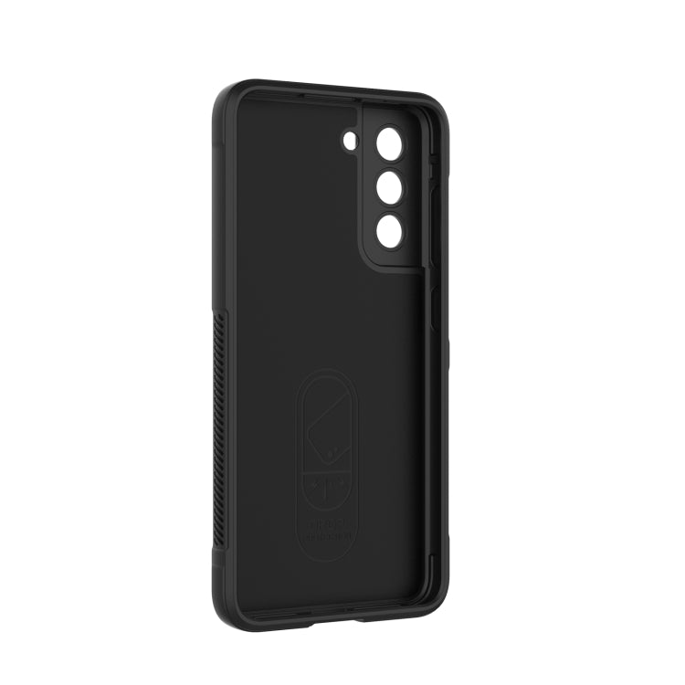 For Samsung Galaxy S21 FE Magic Shield TPU + Flannel Phone Case