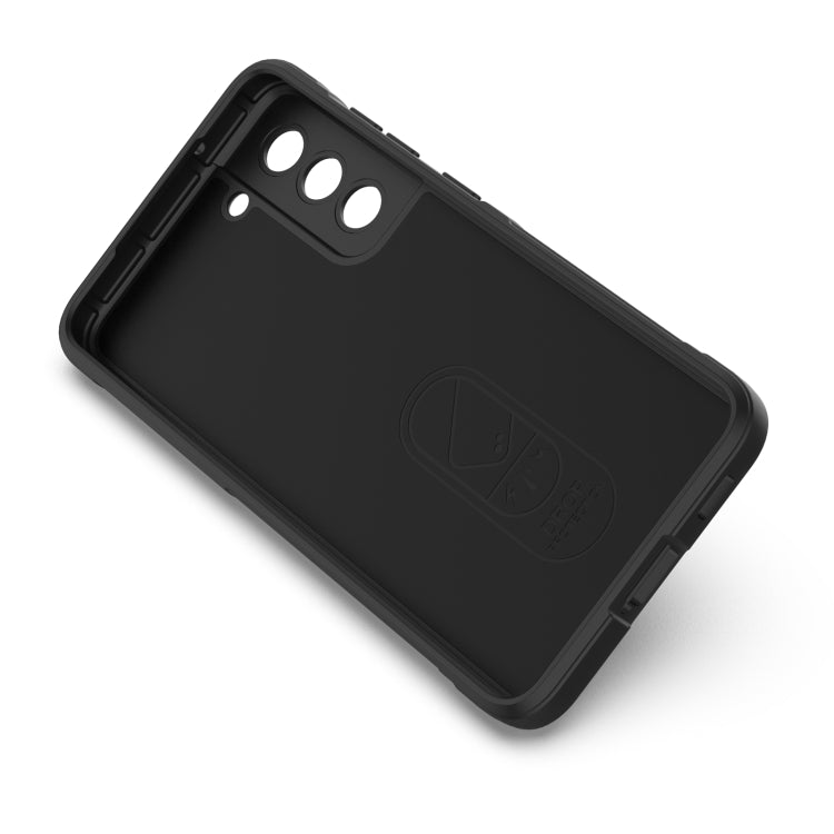 For Samsung Galaxy S21 FE Magic Shield TPU + Flannel Phone Case