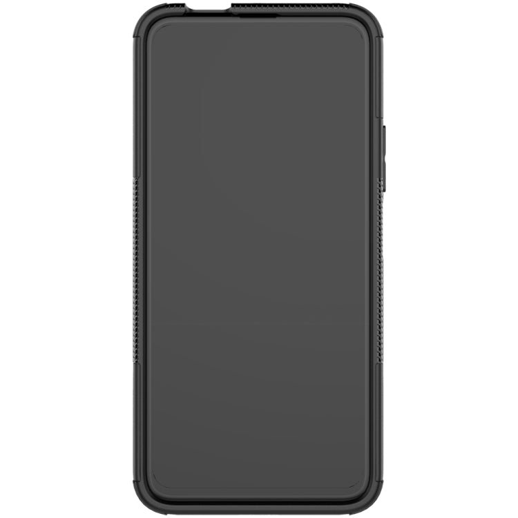For Huawei Honor 9X Pro Tire Texture Shockproof TPU+PC Protective Case with Holder