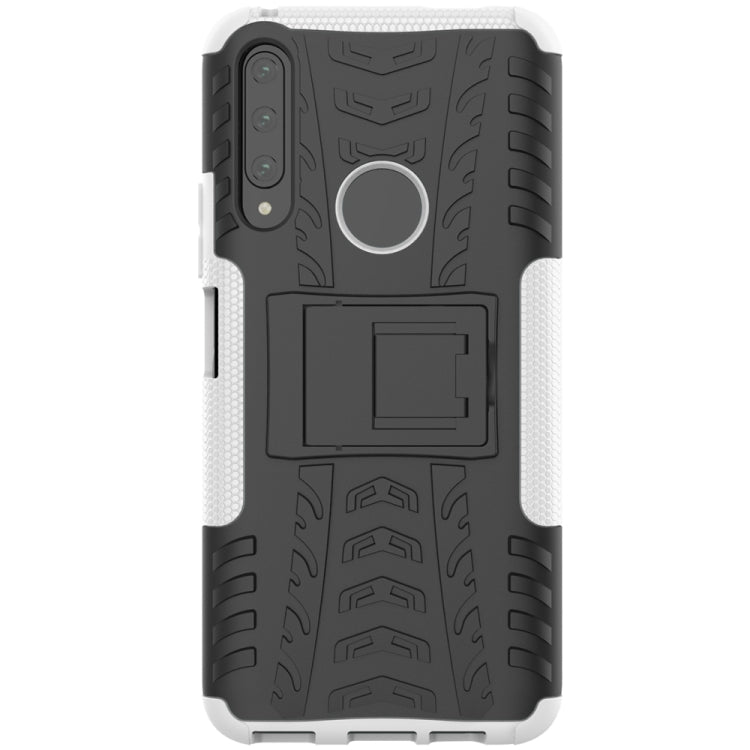 For Huawei Honor 9X Pro Tire Texture Shockproof TPU+PC Protective Case with Holder