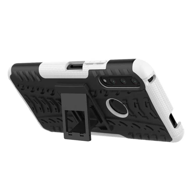 For Huawei Honor 9X Pro Tire Texture Shockproof TPU+PC Protective Case with Holder
