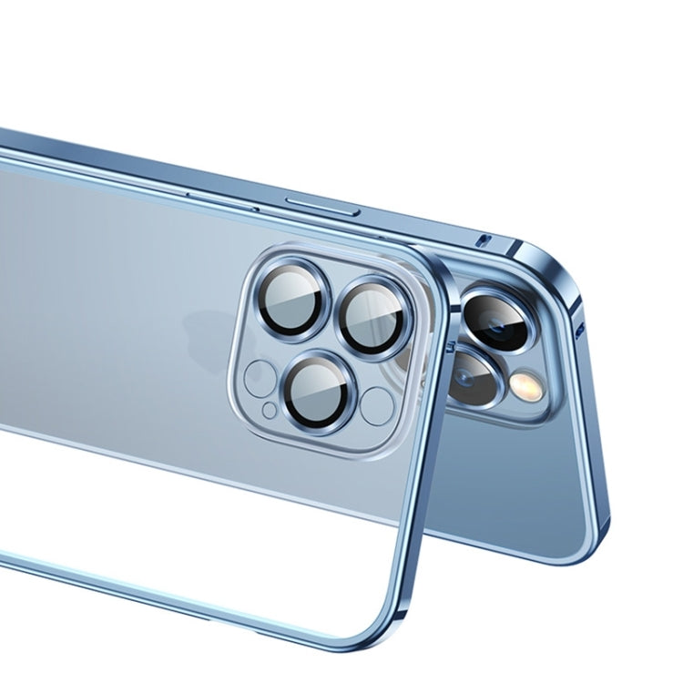 For iPhone 14 Frosted Phone Case with Lens Protection