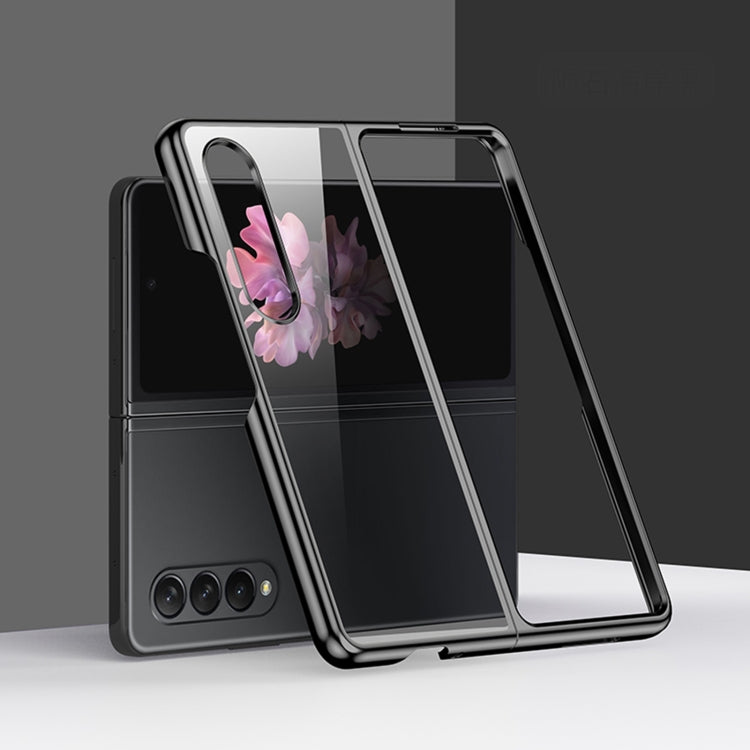 For Samsung Galaxy Z Fold4 5G Electroplating PC Shockproof Phone Case