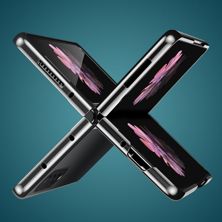 For Samsung Galaxy Z Fold4 5G Electroplating PC Shockproof Phone Case