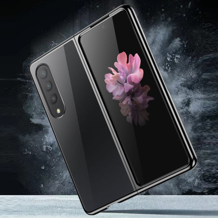 For Samsung Galaxy Z Fold4 5G Electroplating PC Shockproof Phone Case