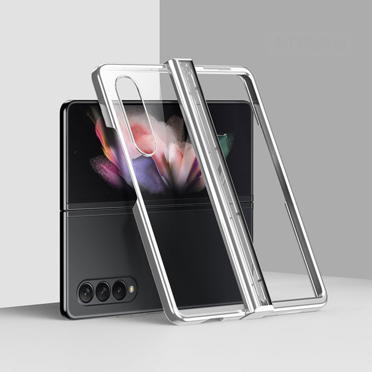 For Samsung Galaxy Z Fold4 5G Electroplating PC Full Coverage Shockproof Phone Case