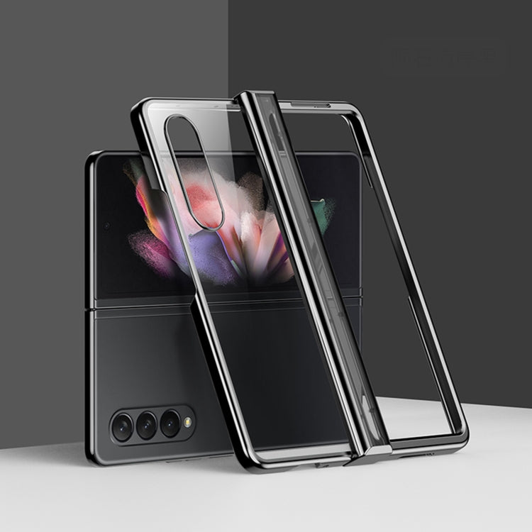 For Samsung Galaxy Z Fold4 5G Electroplating PC Full Coverage Shockproof Phone Case