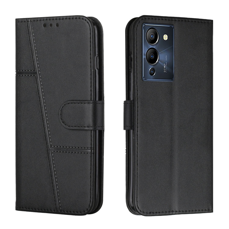 For Infinix Note 12 G96 Stitching Calf Texture Buckle Leather Phone Case
