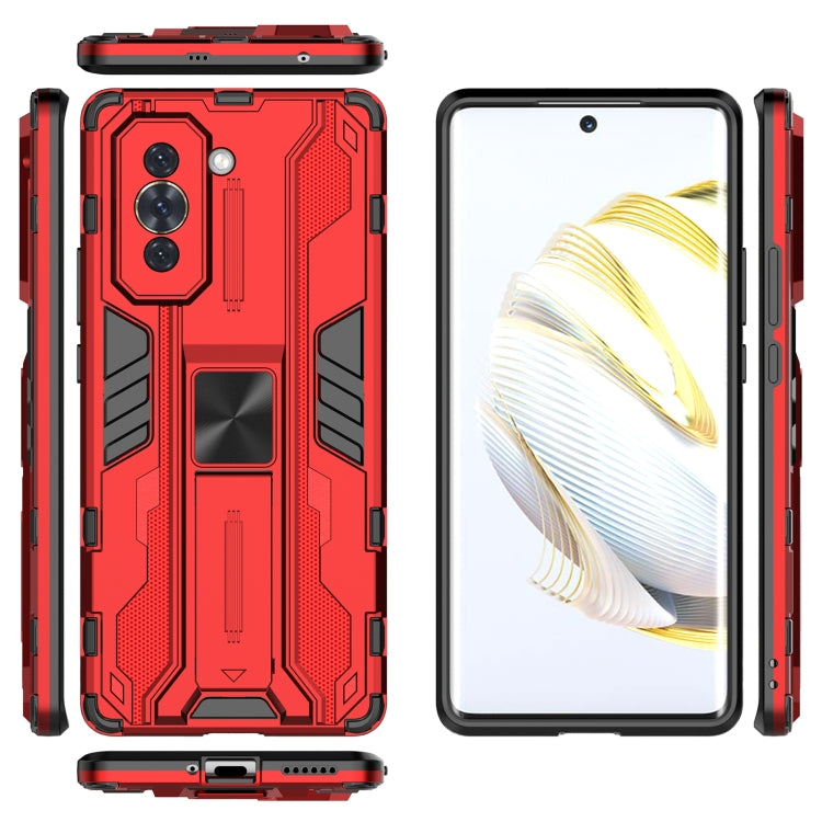 For Huawei Nova 10 4G Supersonic PC + TPU Shock-proof Protective Phone Case with Holder