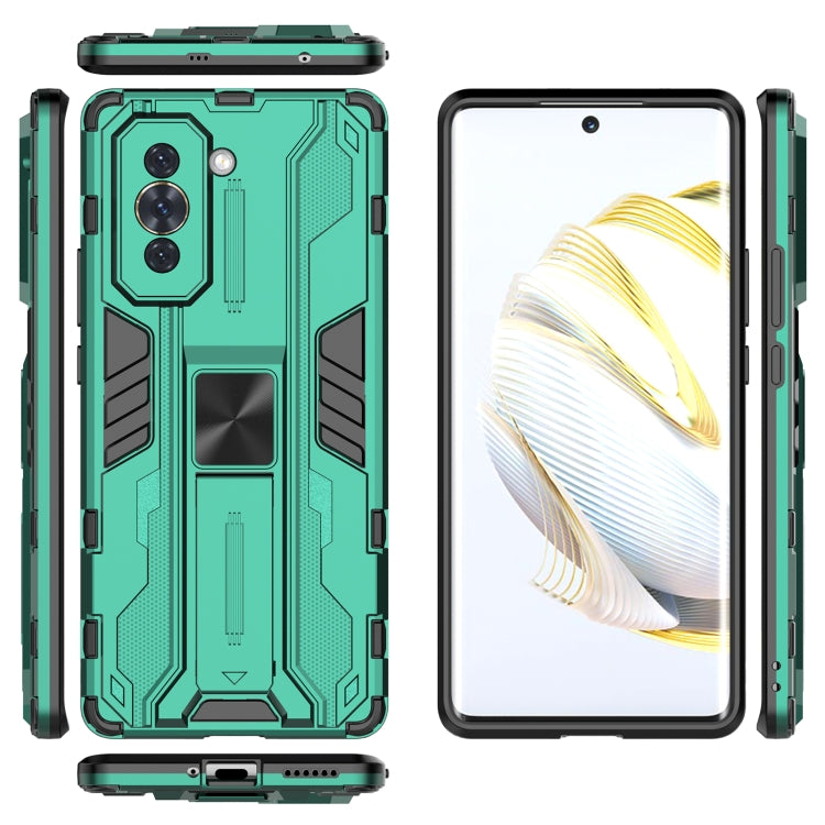 For Huawei Nova 10 4G Supersonic PC + TPU Shock-proof Protective Phone Case with Holder