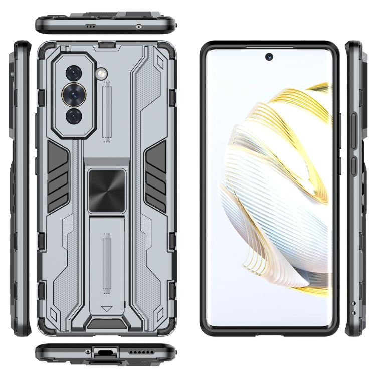 For Huawei Nova 10 4G Supersonic PC + TPU Shock-proof Protective Phone Case with Holder