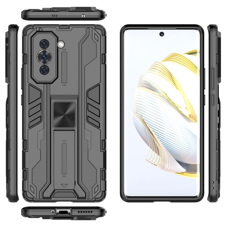 For Huawei Nova 10 4G Supersonic PC + TPU Shock-proof Protective Phone Case with Holder
