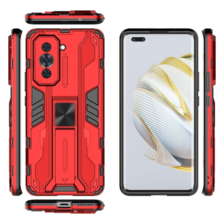 For Huawei Nova 10 Pro 4G Supersonic PC + TPU Shock-proof Protective Phone Case with Holder