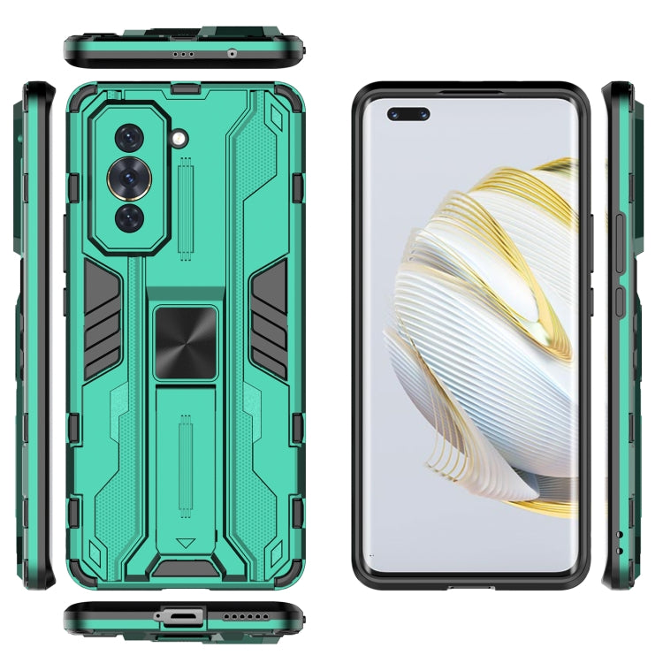 For Huawei Nova 10 Pro 4G Supersonic PC + TPU Shock-proof Protective Phone Case with Holder