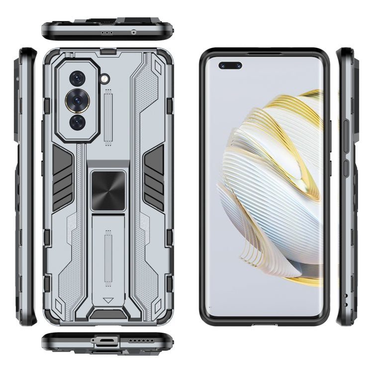 For Huawei Nova 10 Pro 4G Supersonic PC + TPU Shock-proof Protective Phone Case with Holder