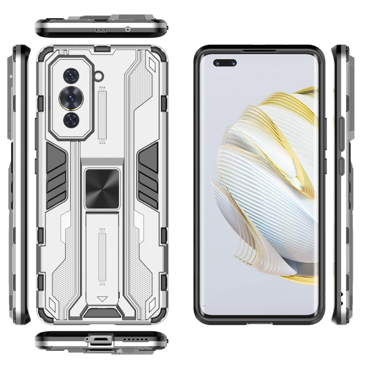 For Huawei Nova 10 Pro 4G Supersonic PC + TPU Shock-proof Protective Phone Case with Holder