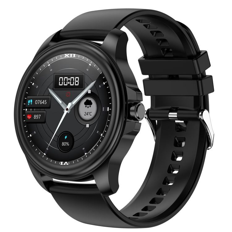 E89 1.32 Inch Screen TPU Strap Smart Health Watch Supports ECG Function, AI Medical Diagnosis, Body Temperature Monitoring
