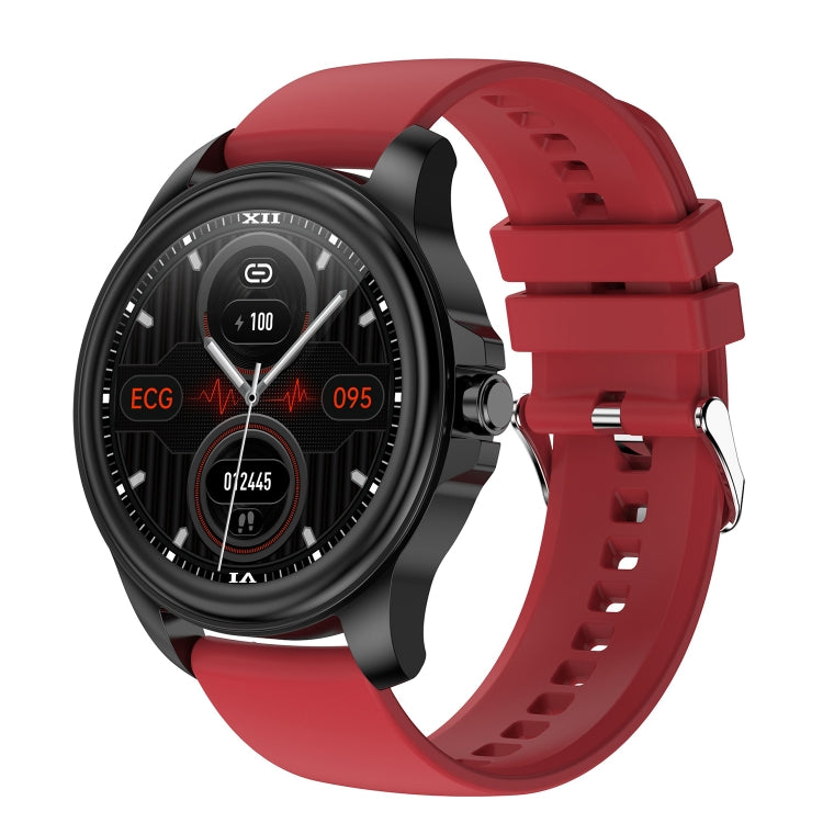 E89 1.32 Inch Screen TPU Strap Smart Health Watch Supports ECG Function, AI Medical Diagnosis, Body Temperature Monitoring