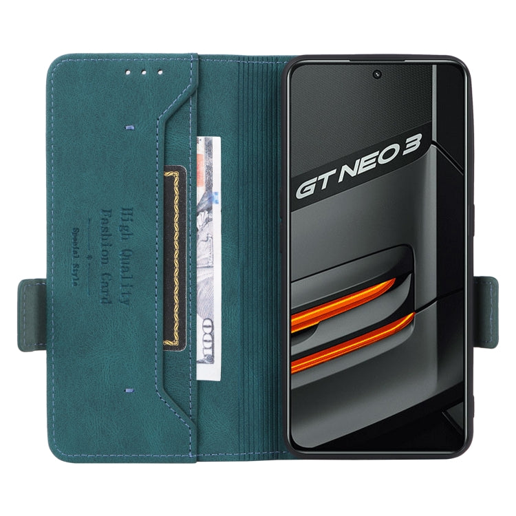 For OPPO RealmeGT Neo3 Magnetic Clasp Flip Leather Phone Case