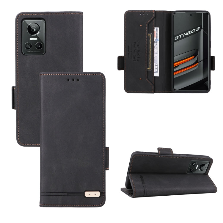For OPPO RealmeGT Neo3 Magnetic Clasp Flip Leather Phone Case